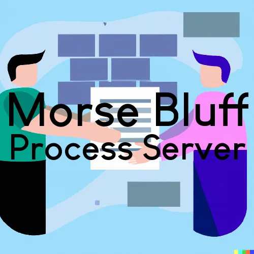 Morse Bluff Process Server, “Guaranteed Process“ 