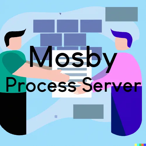 Courthouse Runner and Process Servers in Mosby