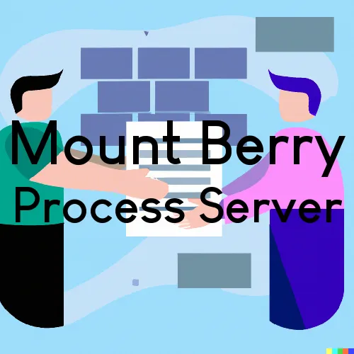 Mount Berry, Georgia Process Servers