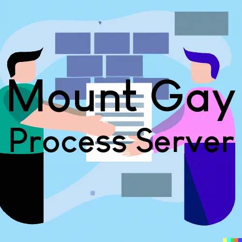 Mount Gay, West Virginia Process Servers and Field Agents