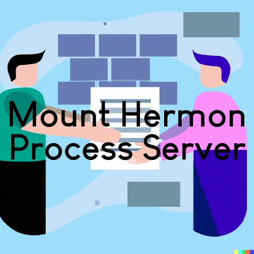 Mount Hermon, California Process Servers and Field Agents