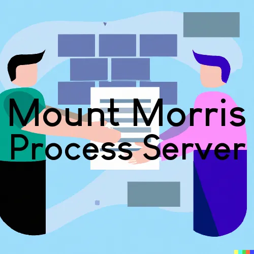 Mount Morris, Michigan Process Servers