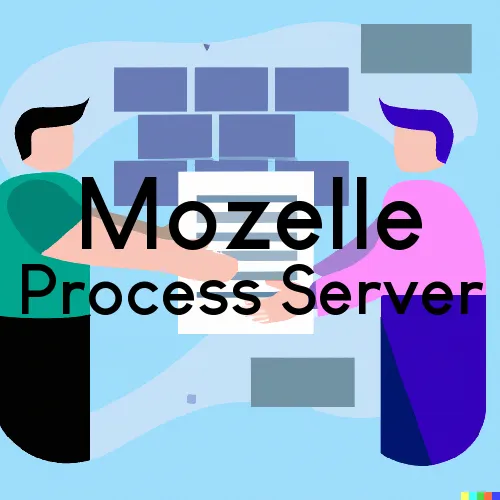 Mozelle, Kentucky Process Servers