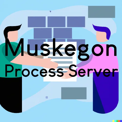 Muskegon, MI Process Servers in Zip Code 49440