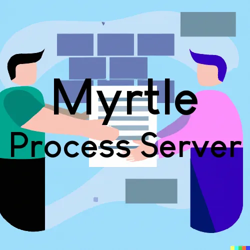 Myrtle, Mississippi Process Servers