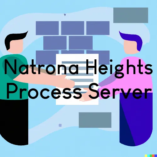 Natrona Heights, Pennsylvania Process Servers