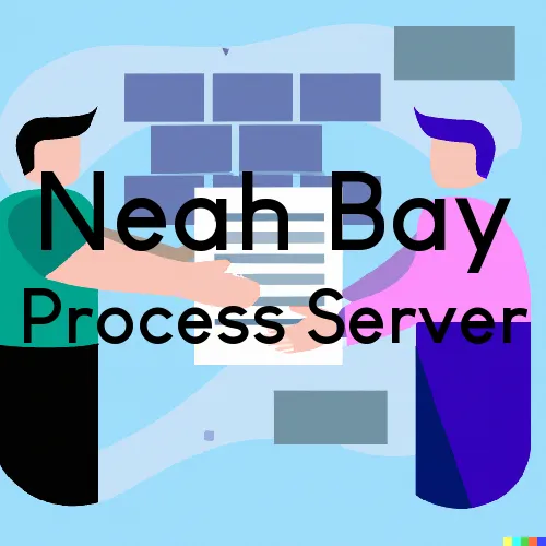 Neah Bay, WA Process Servers and Courtesy Copy Messengers