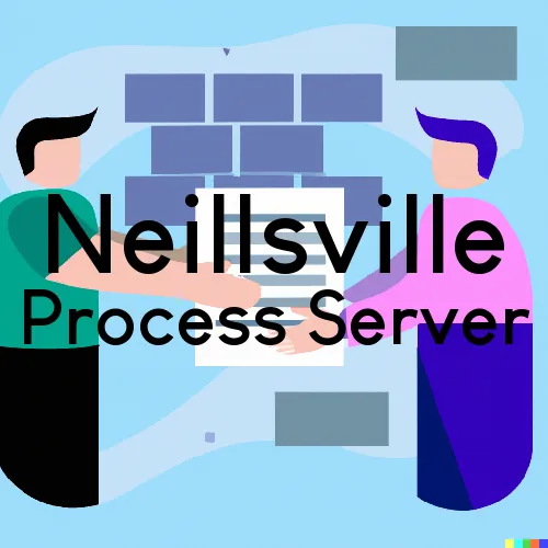 Neillsville, WI Process Server, “Gotcha Good“ 