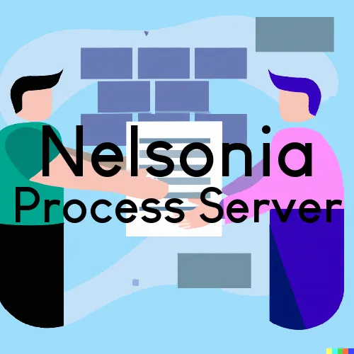 Nelsonia, VA Process Server, “Server One“ 