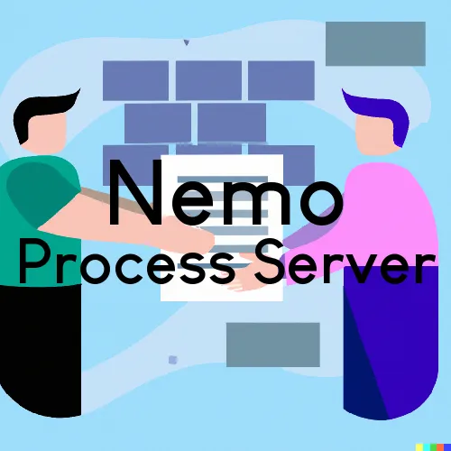 Nemo, South Dakota Process Servers