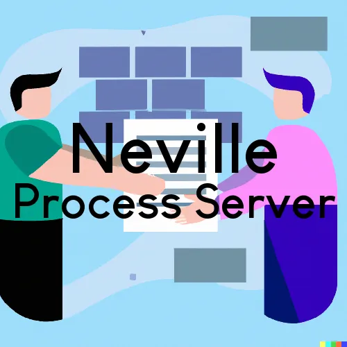 Neville, Ohio Process Servers and Field Agents