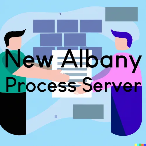 New Albany, Kansas Process Servers