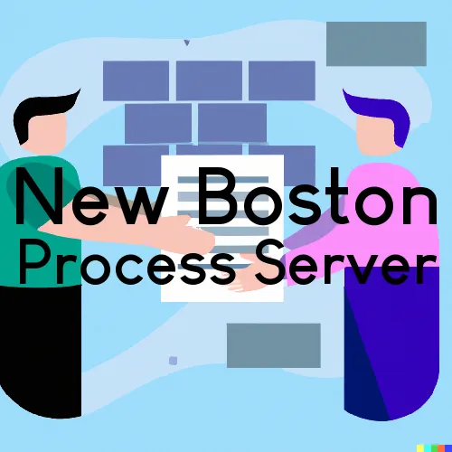 New Boston, Michigan Process Servers