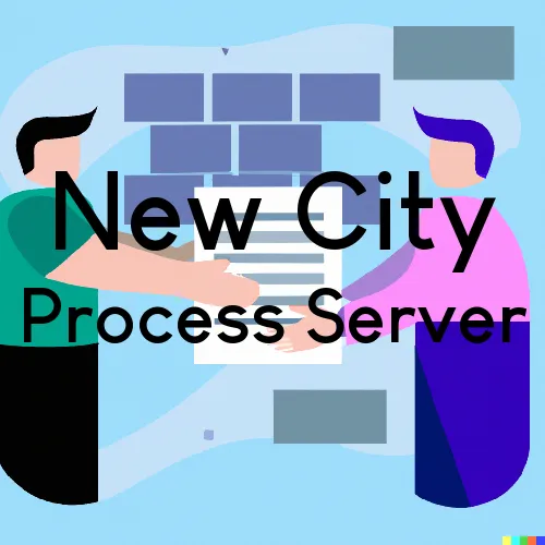 Process Servers in New City, Illinois 