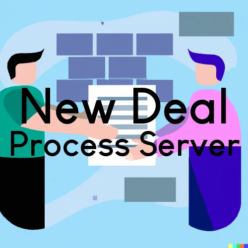 New Deal Process Server, “Legal Support Process Services“ 