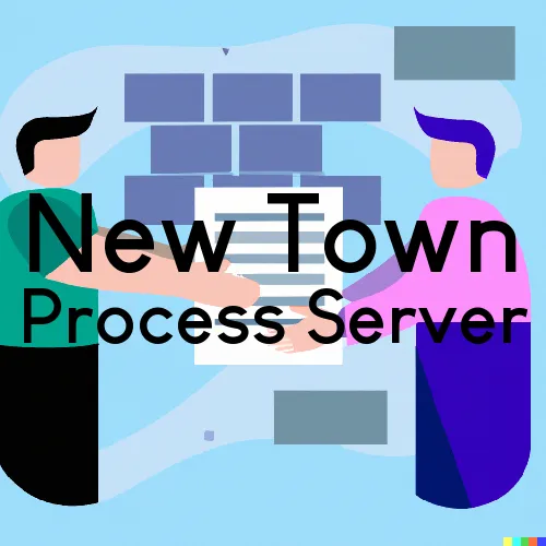 New Town, North Dakota Process Servers