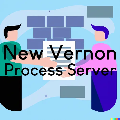 New Vernon, NJ Court Messenger and Process Server, “U.S. LSS“