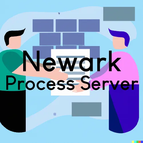 Site Map for Newark, New Jersey Process Servers