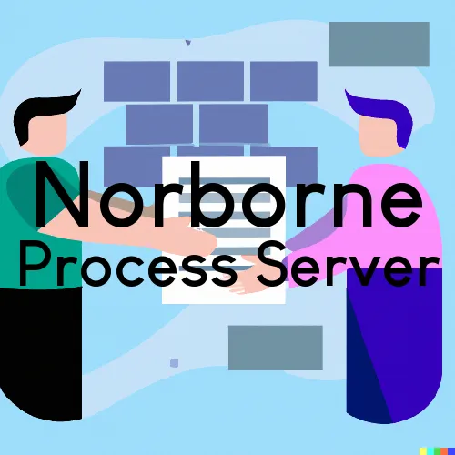 Norborne, MO Process Servers in Zip Code 64668
