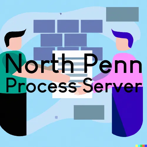 North Penn, Pennsylvania Process Servers
