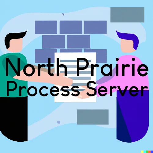 North Prairie, Wisconsin Process Servers