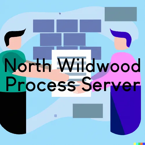 North Wildwood, NJ Process Server, “Chase and Serve“ 