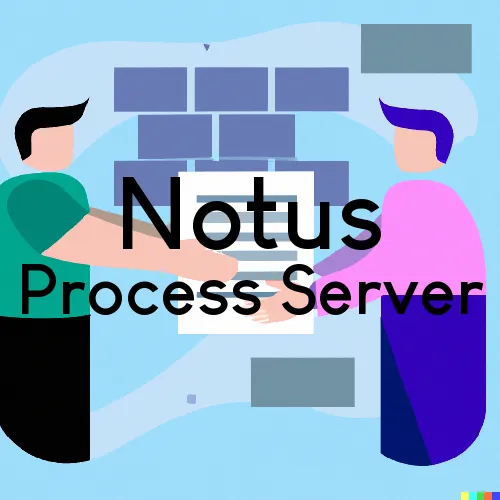 Notus, ID Process Server, “Serving by Observing“ 