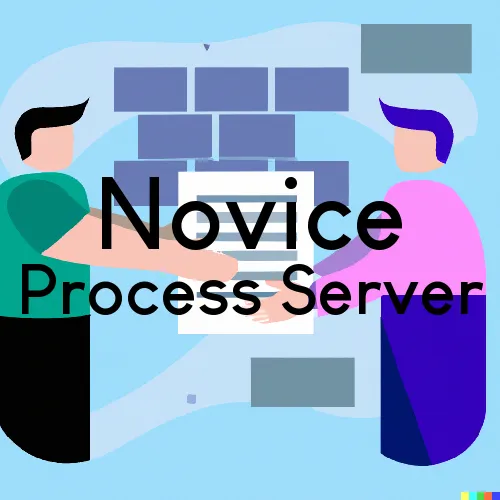 Novice, Texas Court Couriers and Process Servers