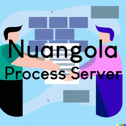 Nuangola, PA Process Servers in Zip Code 18707