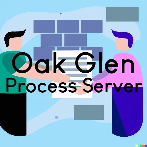 Process Servers in Zip Code Area 92399 in Oak Glen