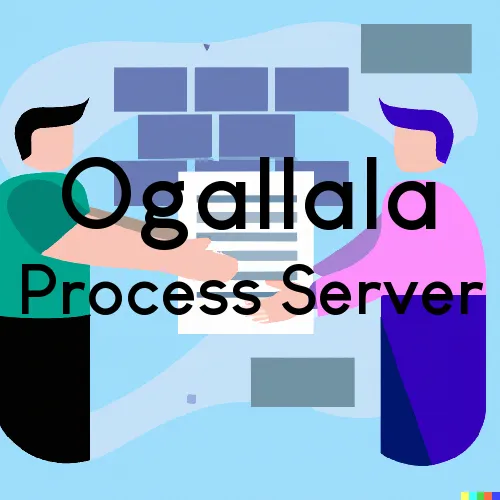 Ogallala, NE Process Servers in Zip Code 69153