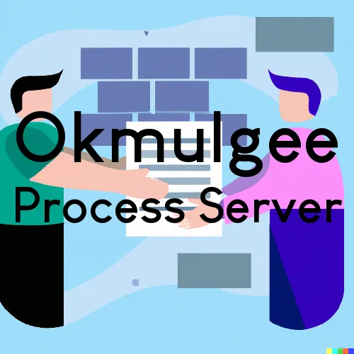 Oklahoma Process Servers in Zip Code 74447  