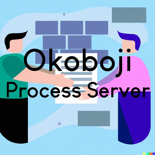 Okoboji, IA Process Server, “Legal Support Process Services“ 