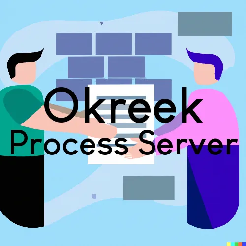 Okreek, South Dakota Process Servers