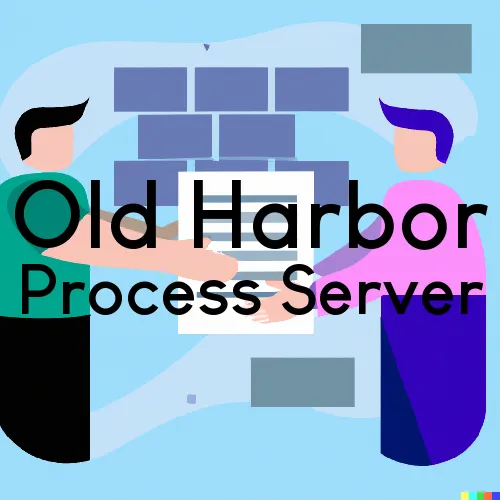 Old Harbor, AK Process Servers and Courtesy Copy Messengers