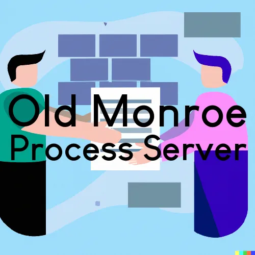Old Monroe Process Server, “Process Support“ 