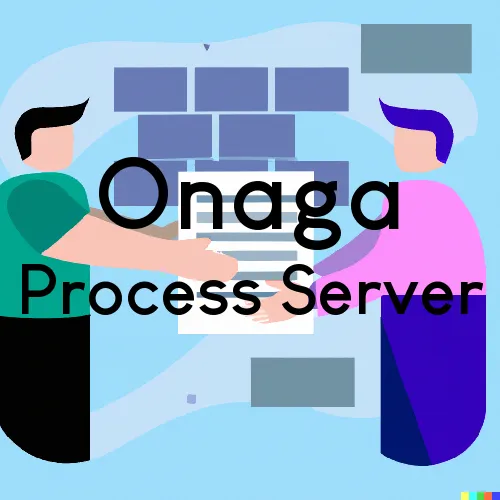 Onaga, KS Process Servers in Zip Code 66521