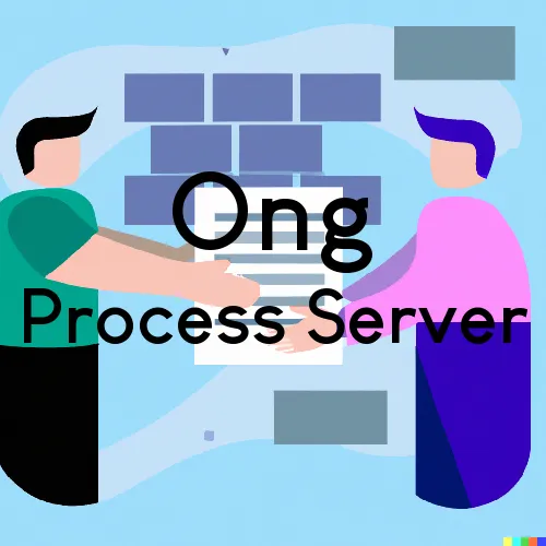 Ong, Nebraska Process Servers and Field Agents