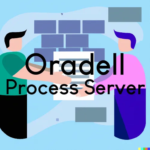 Oradell, NJ Process Servers in Zip Code 07649
