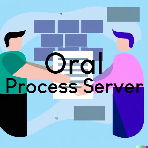 Oral, South Dakota Subpoena Process Servers