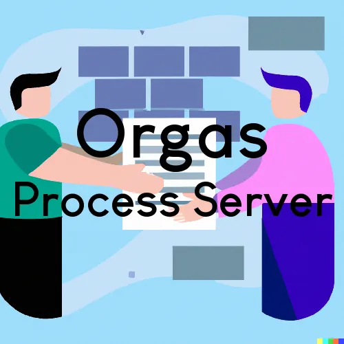 Orgas, WV Process Serving and Delivery Services