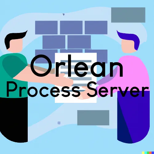 Orlean, VA Process Servers in Zip Code 20128