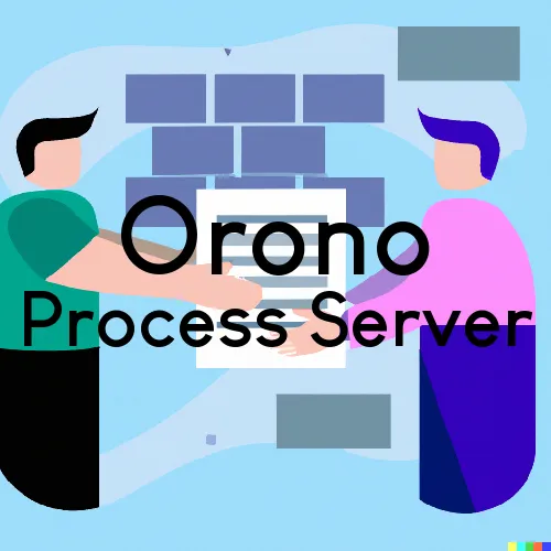 Orono Process Server, “Corporate Processing“ 