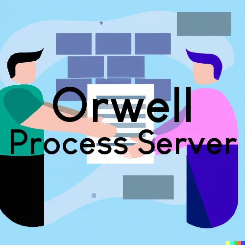 Orwell, Ohio Process Servers