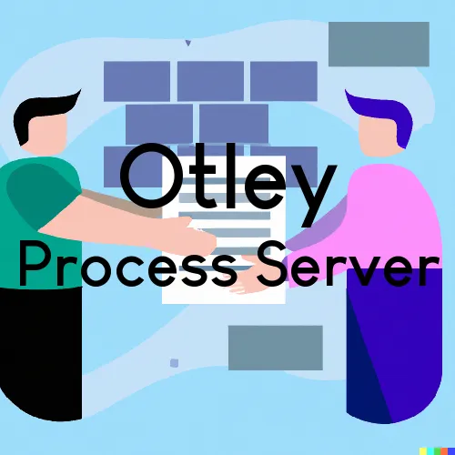 Otley, Iowa Subpoena Process Servers