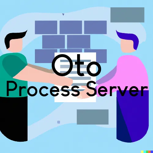 Oto, IA Process Serving and Delivery Services