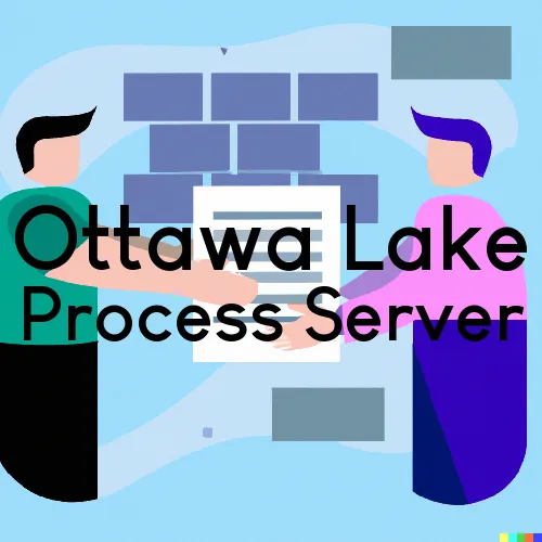 Ottawa Lake, Michigan Process Servers