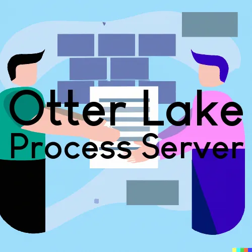 Otter Lake, Michigan Process Servers