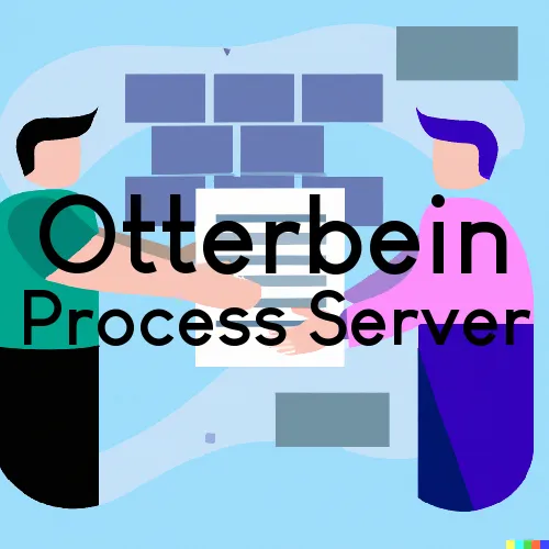 Otterbein, IN Process Servers and Courtesy Copy Messengers