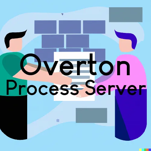 Process Servers in Overton, Texas